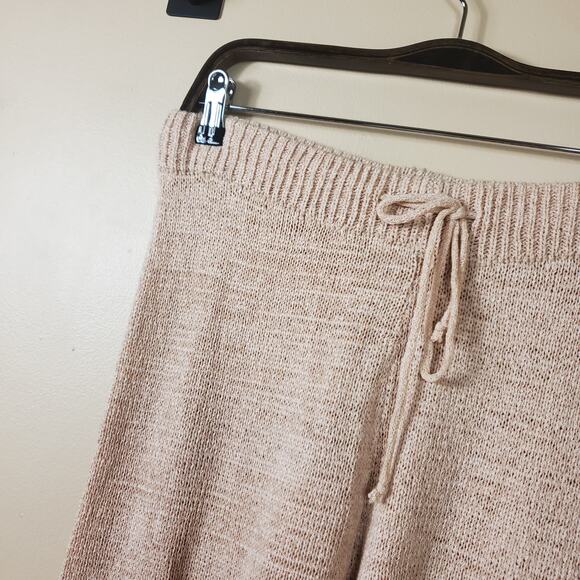 SNDYS Hendrix Knit Lounge Pants in Sand Size M - Picture 5 of 8